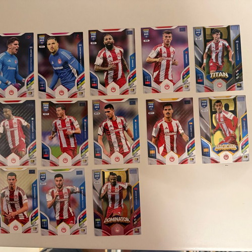 Olympiakos Fifa 365 stickers new