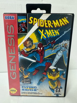 Spider-Man X-Men Sega Mega Drive Genesis παιχνίδι σαν καινούργιο