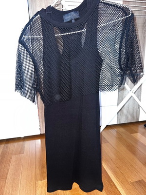Mini dress Kendall + Kylie black, like new, size XS
