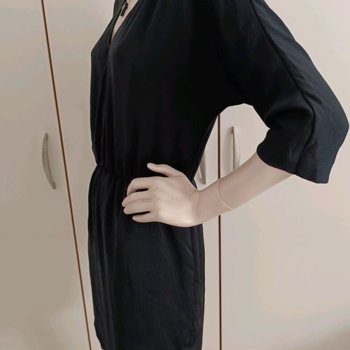 Zara Trafaluc Black Mini Dress with Studs and Pockets S used