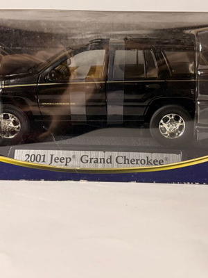 Μεταλλικό μοντέλο Motormax Jeep Grand Cherokee Black 1:18 σαν καινούργιο