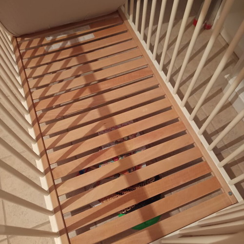 IKEA Baby Crib used with mattress