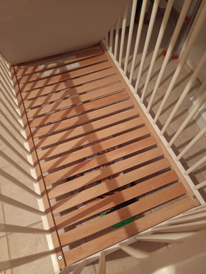 IKEA Baby Crib used with mattress