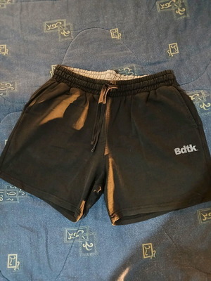 Bdtk sports shorts used, black, size S