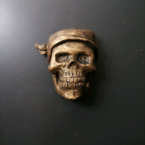 Handmade pirate magnets new, made of plaster and acrylics