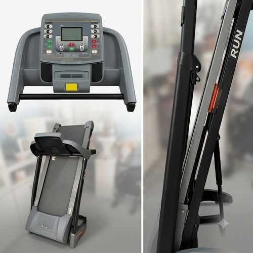 Treadmill like new, home fitness equipment