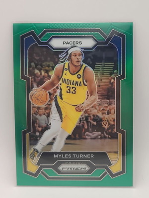 Κάρτα Myles Turner Green Prizm 2023-24 Panini καινούργια