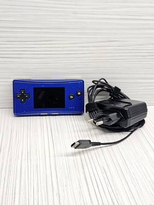 Nintendo Gameboy Micro μεταχειρισμένο με φορτιστή, μπλε