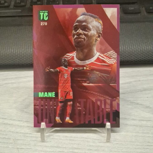 Panini Top Class 2023 Sadio Mane Unbeatable Purple sticker new