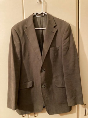 Portobello's men's jacket like new, gray and brown, size L