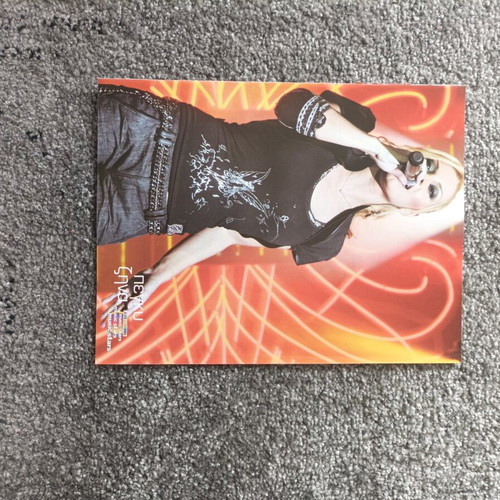 Pegky Zina Dakota Fanning poster like new from Afisorama magazine