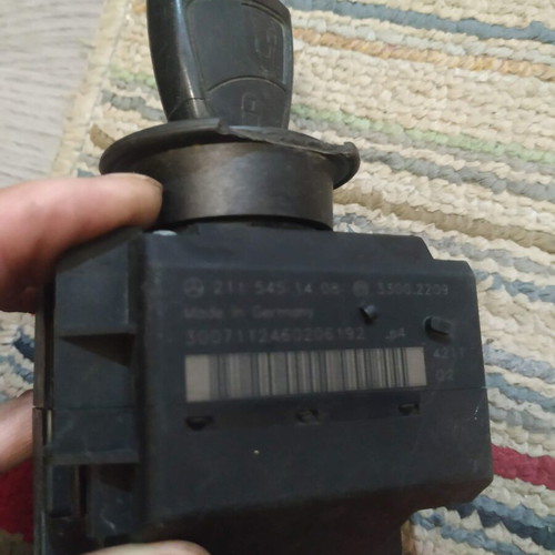 Key Ignition Switch for Mercedes E Class W211 used