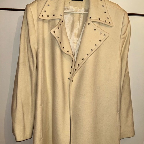 Lola long coat wool and cashmere XL like new, beige