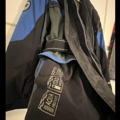 Bering motorcycle jacket 3XL Cordura with full protections and removable winter lining