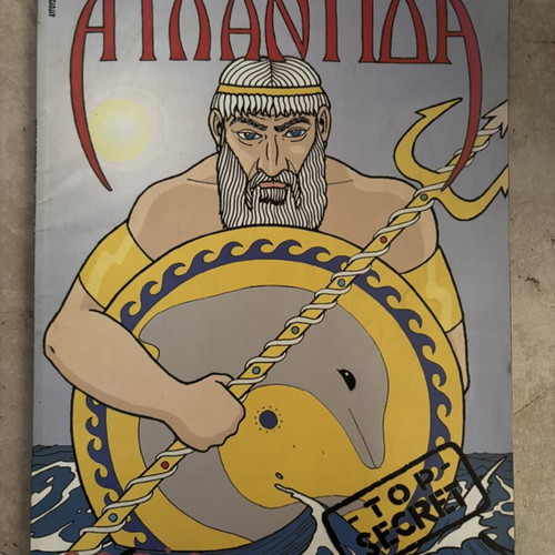 Secret Files Atlantis rare comic