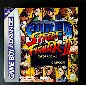 Super Street fighter II Turbo revival. Game boy advance