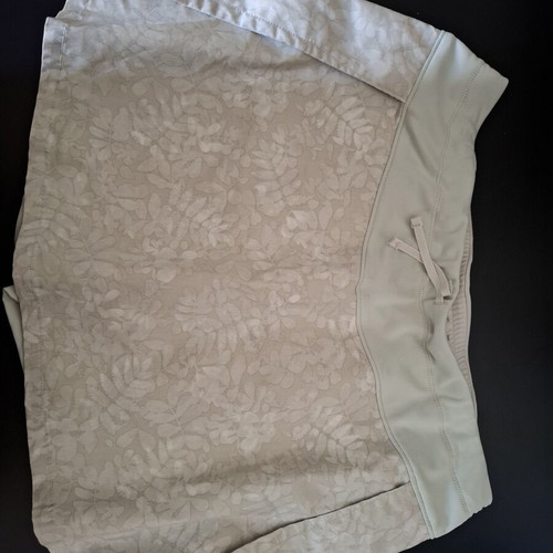 Shorts-skirt set of 3 pieces like new, XXL, gray and beige