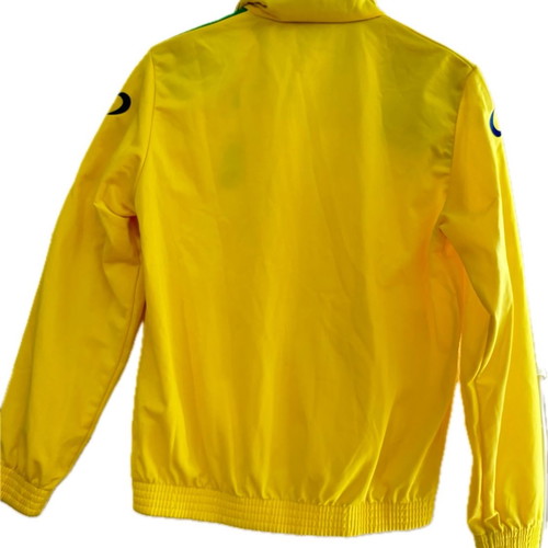 Virtus Mandrio sports jersey jacket XS kids yellow green