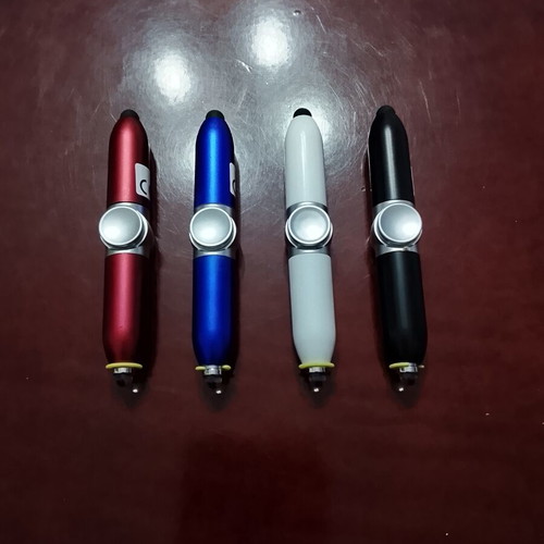 Pen flashlights set of 4 new, red blue white black