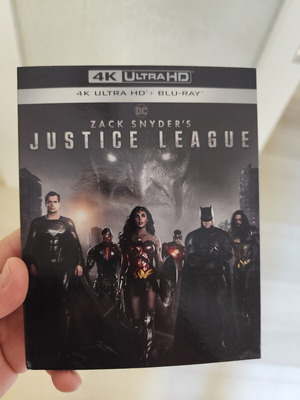 Zack Snyder Justice League 4K Blu-ray