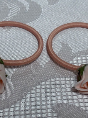 Two hair ties together made to order
