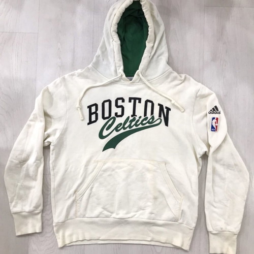 Boston Celtics hoodie used, size S, Adidas, NBA logo