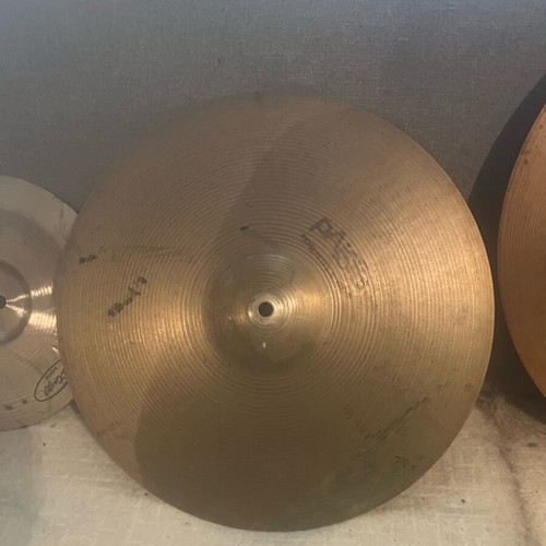Paiste cymbals used