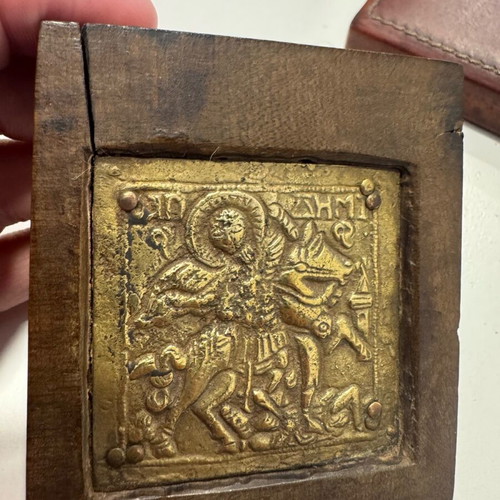 Icon or amulet used with Saint Demetrios