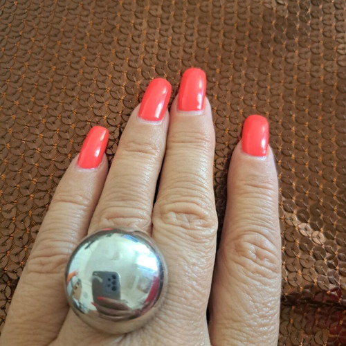 Fo bijoux rings used, set of 4, with slight color wear