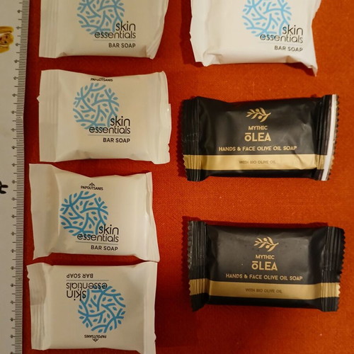 Travel soaps new, pack of 7 pieces