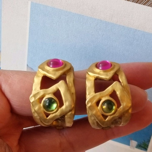 Vintage earrings used