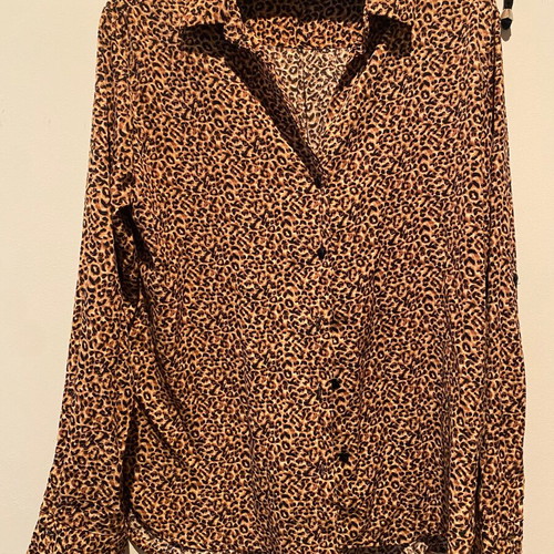 Leopard shirt Pink Woman like new, size S