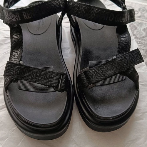Renato Garini flatforms like new, black, size 38