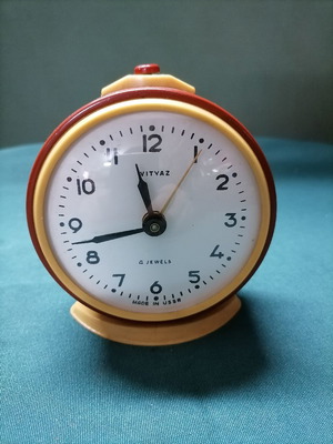 Ρολόι κουρδιστό vintage λειτουργικό με ξυπνητήρι