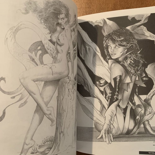 Artbook Crimson Embrace Vol.III 64 black and white pages new, SQP Inc