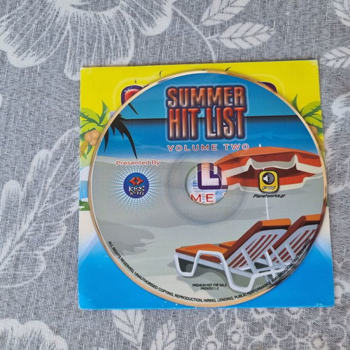 Summer Hit List Volume Two Kiss FM CD like new, pop