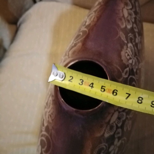 Porcelain decorative vase in gondola shape, 1990s
