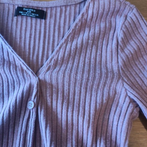 Bershka pink dress blouse dress small like new