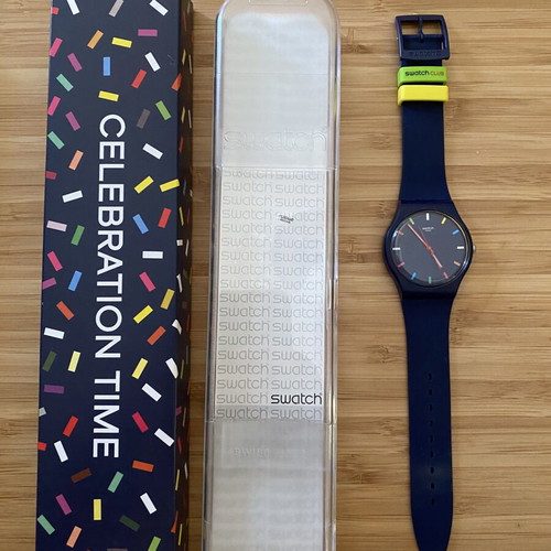 Swatch Club Watch 17-18 “Spice It Up” like new, collectible edition