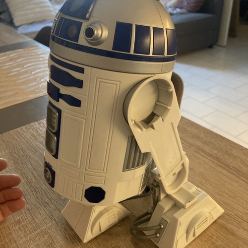 R2-D2 Star Wars collectible telephone 1999 with sounds and lights