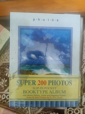 Photo album 200 photos 10x15 new, unused
