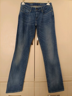 Levi's Bold Curve straight leg women's jeans like new, blue