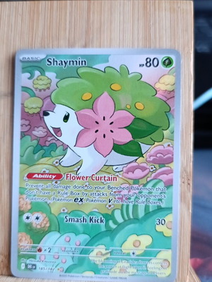Pokemon Shaymin 185/182 in excellent condition