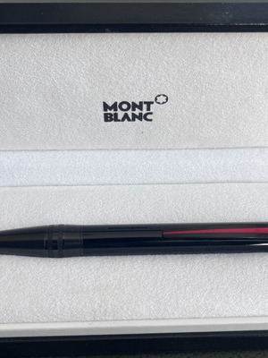 Montblanc μαύρο στυλό με θήκη
