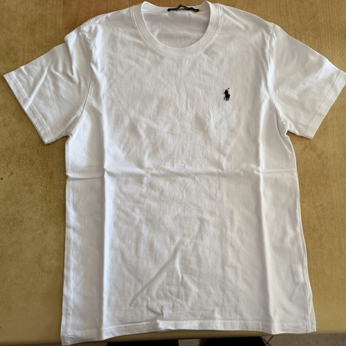 Polo Ralph Lauren White T-Shirt size L fits M like new