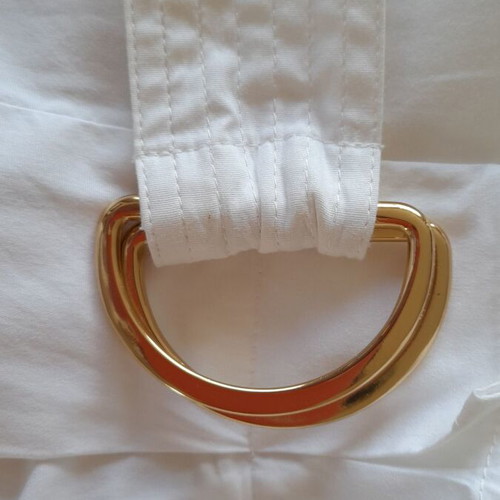 Summer dress Max&Co white poplin with matching belt like new