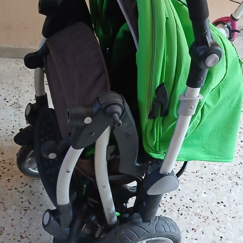 Beboulino Baby Stroller like new with adjustable handle and footmuff
