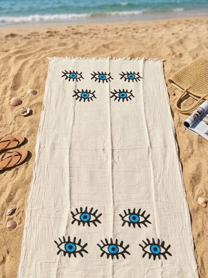 Muslin Beach Towels 100% Cotton New, Size 100x180cm