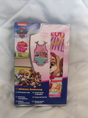 Paw Patrol Παιδικό ολόσωμο μαγιό κορίτσι ροζ μέγεθος 98/104 καινούργιο