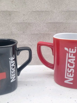 Κούπες NESCAFE μεταχειρισμένες, πακέτο 2